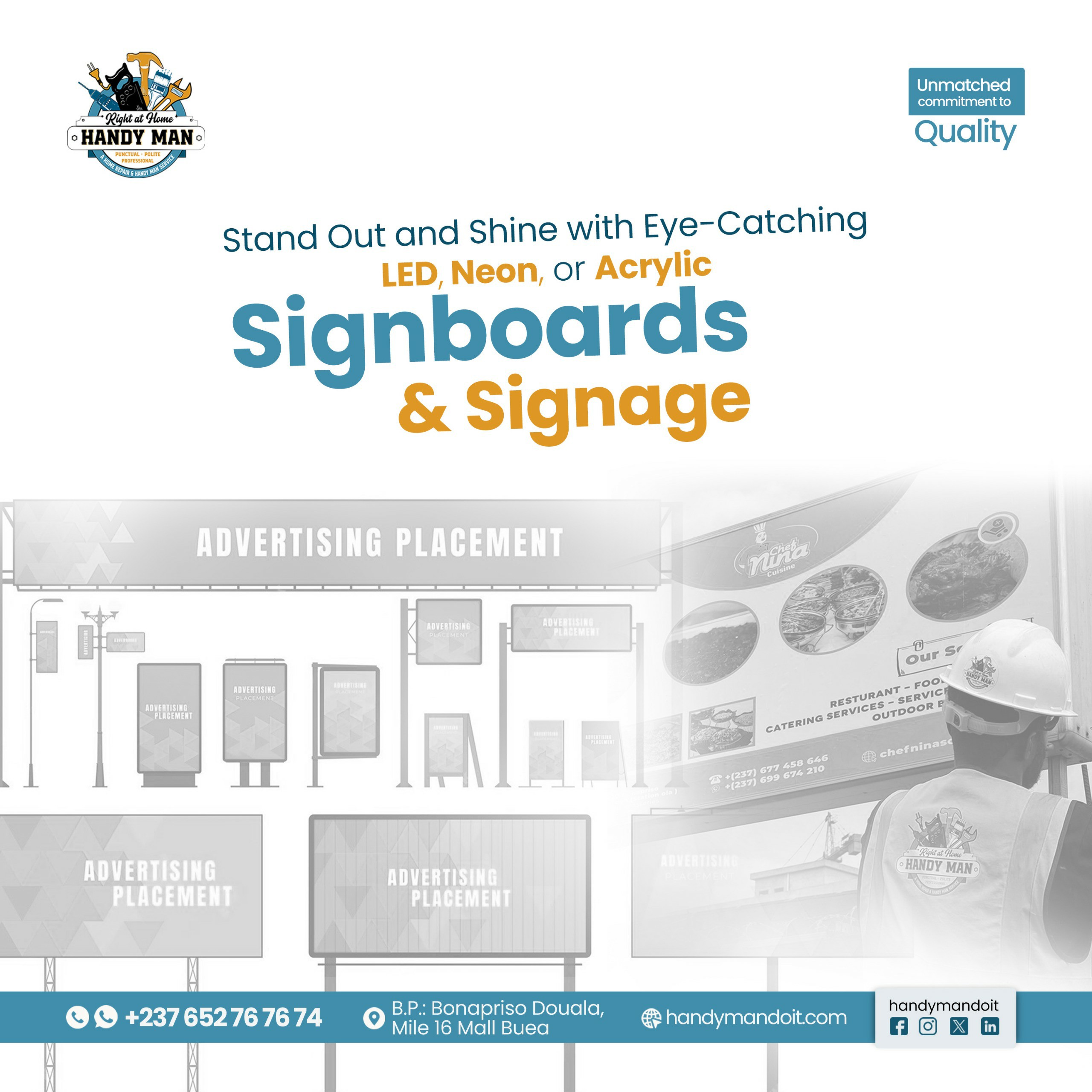 Handyman Do It Services | Signage & SignBoards