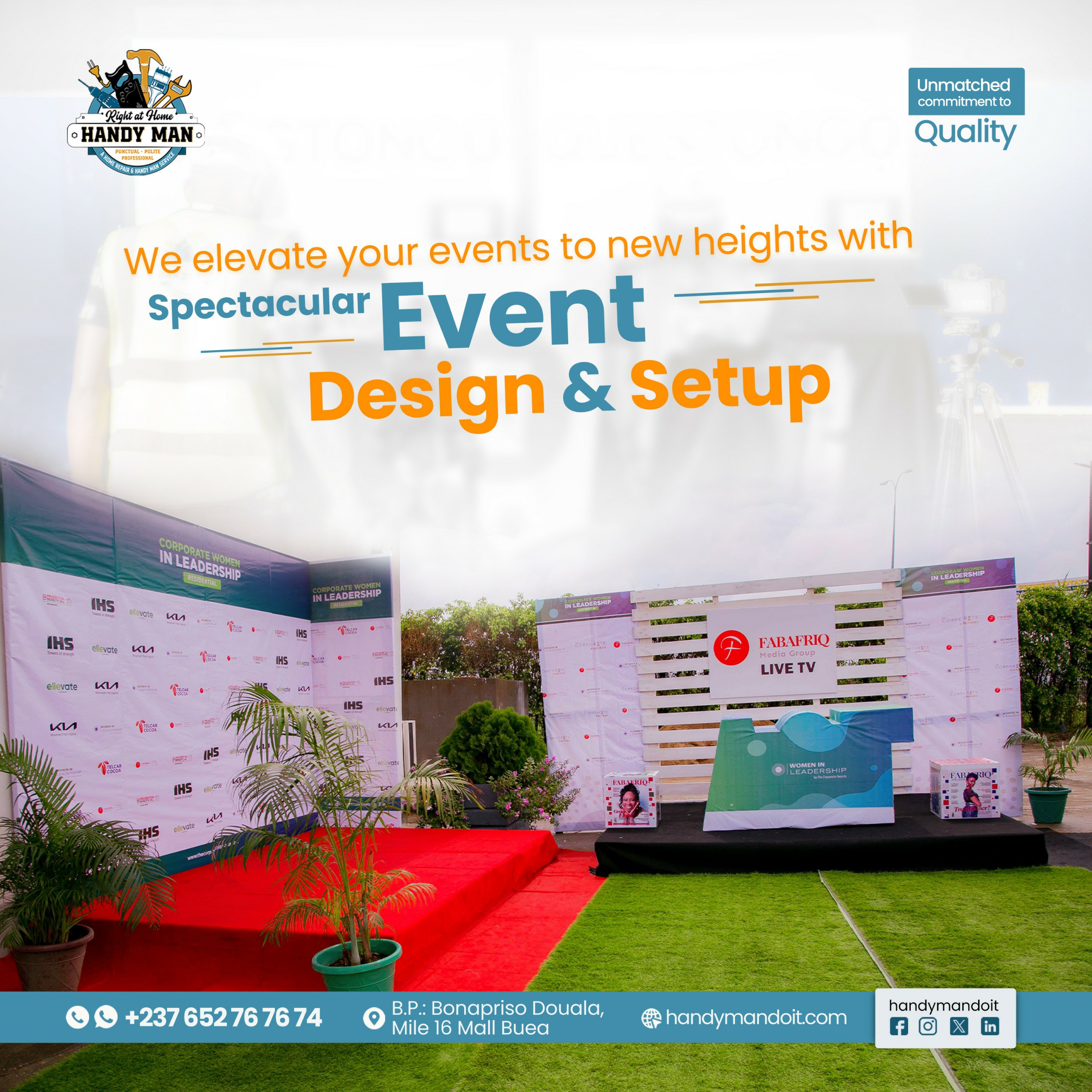 Handyman Do It Services | Events Design & Setup