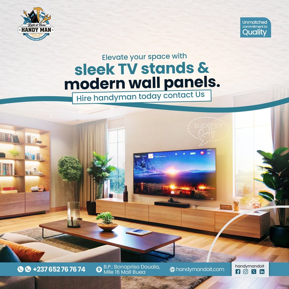 Handyman Do it - Interior & Exterior Design | Handyman Do It Services - Handyman Do It Company - Handymandoit Company | Interior Design Cameroon, Exterior Design Cameroon, Interior Design Services, Exterior Design Services