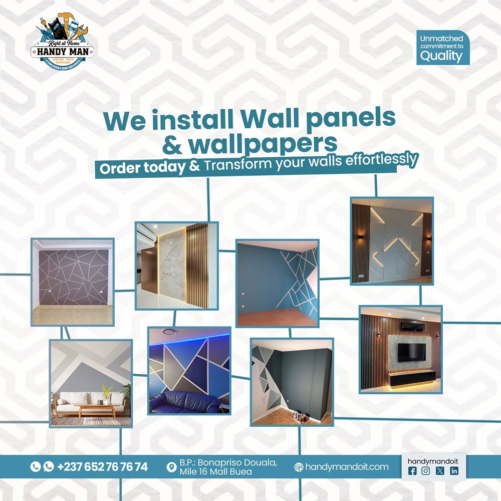 Handyman Do it - Repairs & Installations Services | Handyman Do It Services - Handymandoit Company - Handman Do it Cameroon | Repairs and Installations Services Cameroon, Home Repair Services Cameroon, Installation Services Cameroon, Handyman Repairs Cameroon